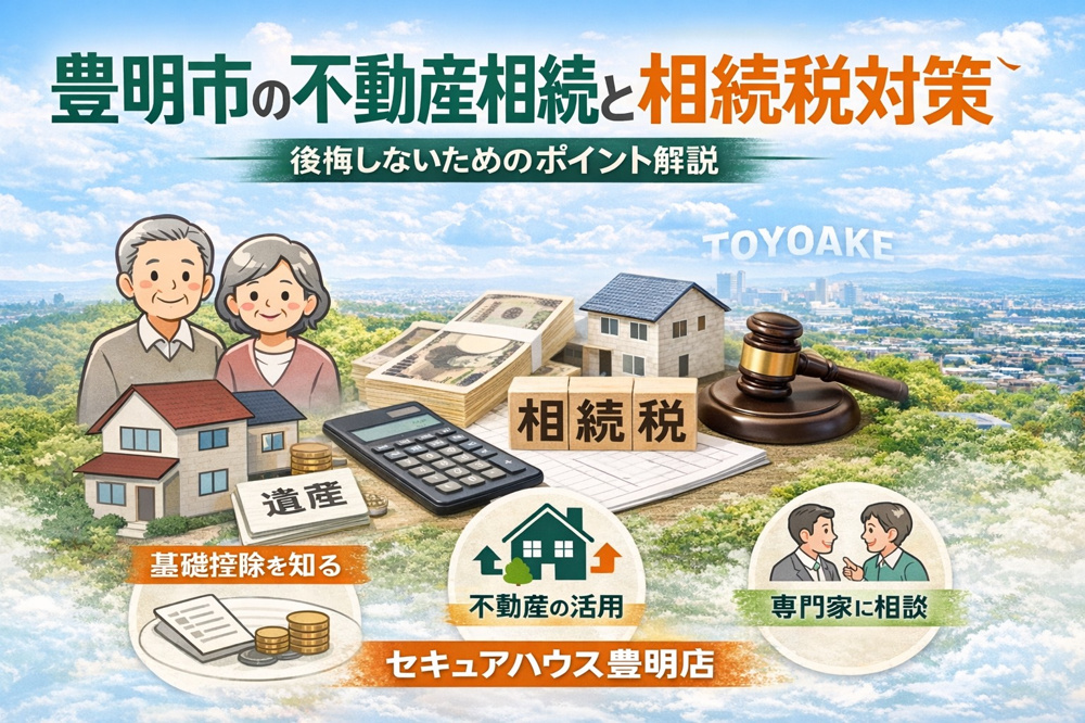 豊明市で考える相続税対策｜不動産相続の基礎知識と失敗しないポイント【セキュアハウス豊明店】の画像