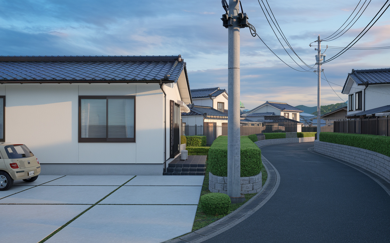 金沢市で敷地内の電柱が邪魔に感じる方へ対策はあるのか知りたい方必見の画像