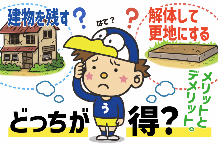 古家の解体と売却どっちが得？費用や税金の違いも解説の画像