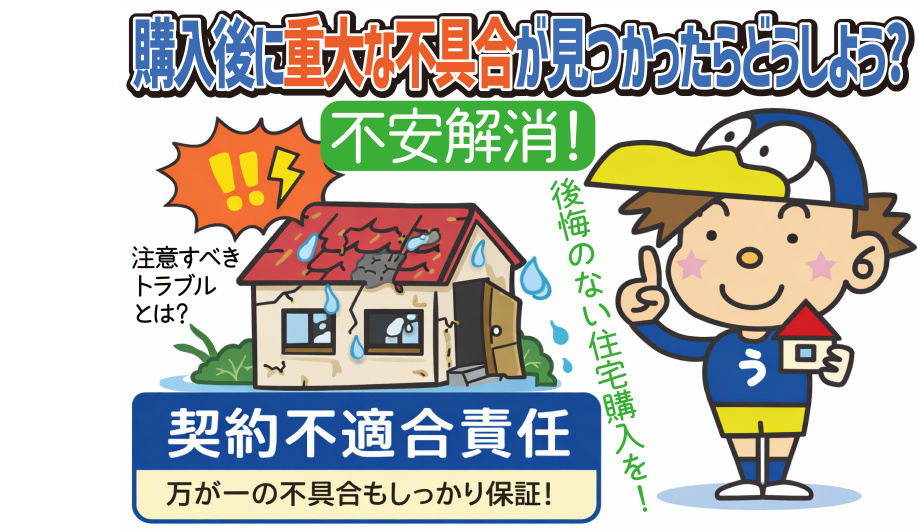 契約不適合責任の中古住宅トラブル事例とは？事前確認で防げるポイントをご紹介の画像
