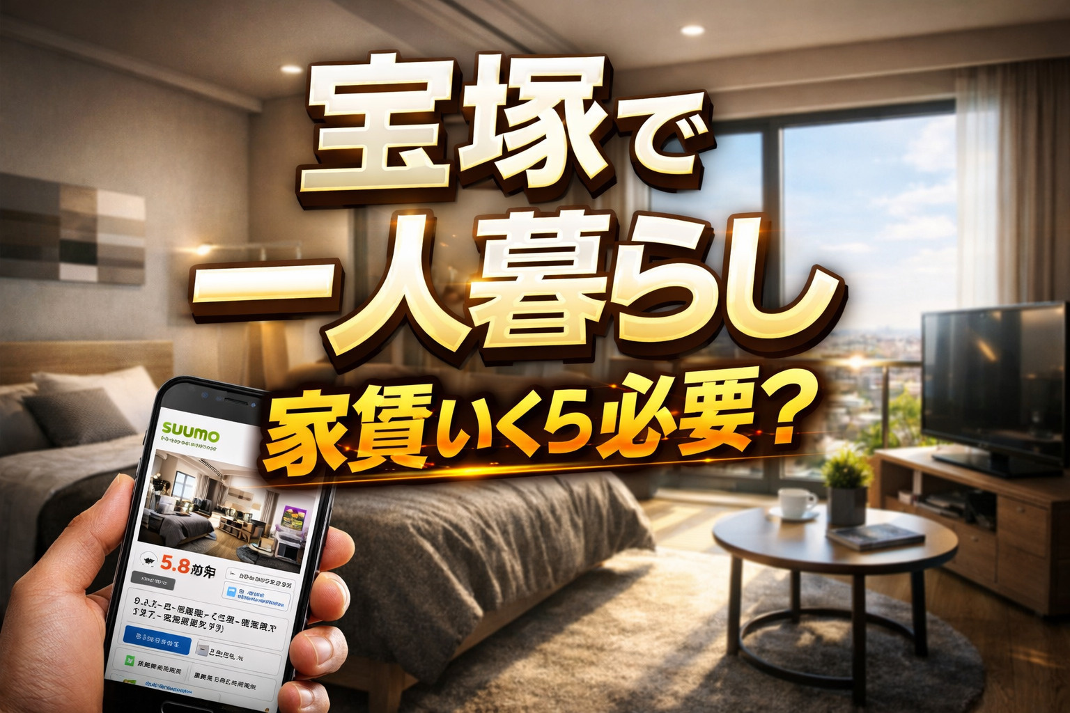 宝塚市で一人暮らしするなら家賃いくら必要？相場とおすすめエリアを不動産屋が解説！の画像