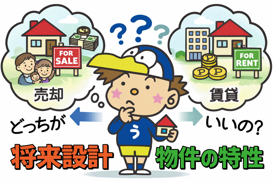 戸建ての売却と賃貸はどちらが良い？メリットデメリットを比較解説の画像