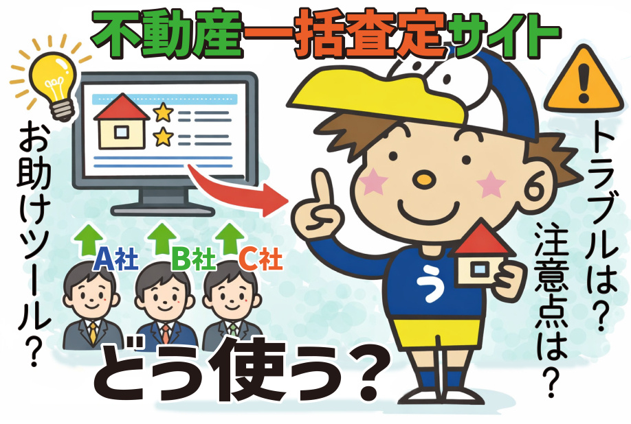 不動産一括査定サイトで起こるトラブルとは？安心して利用するための注意点も解説の画像