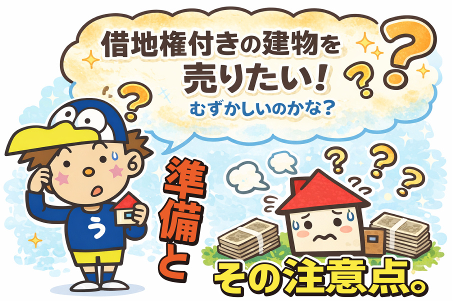 借地権の建物売却方法を知りたい方へ！流れや注意点を解説の画像