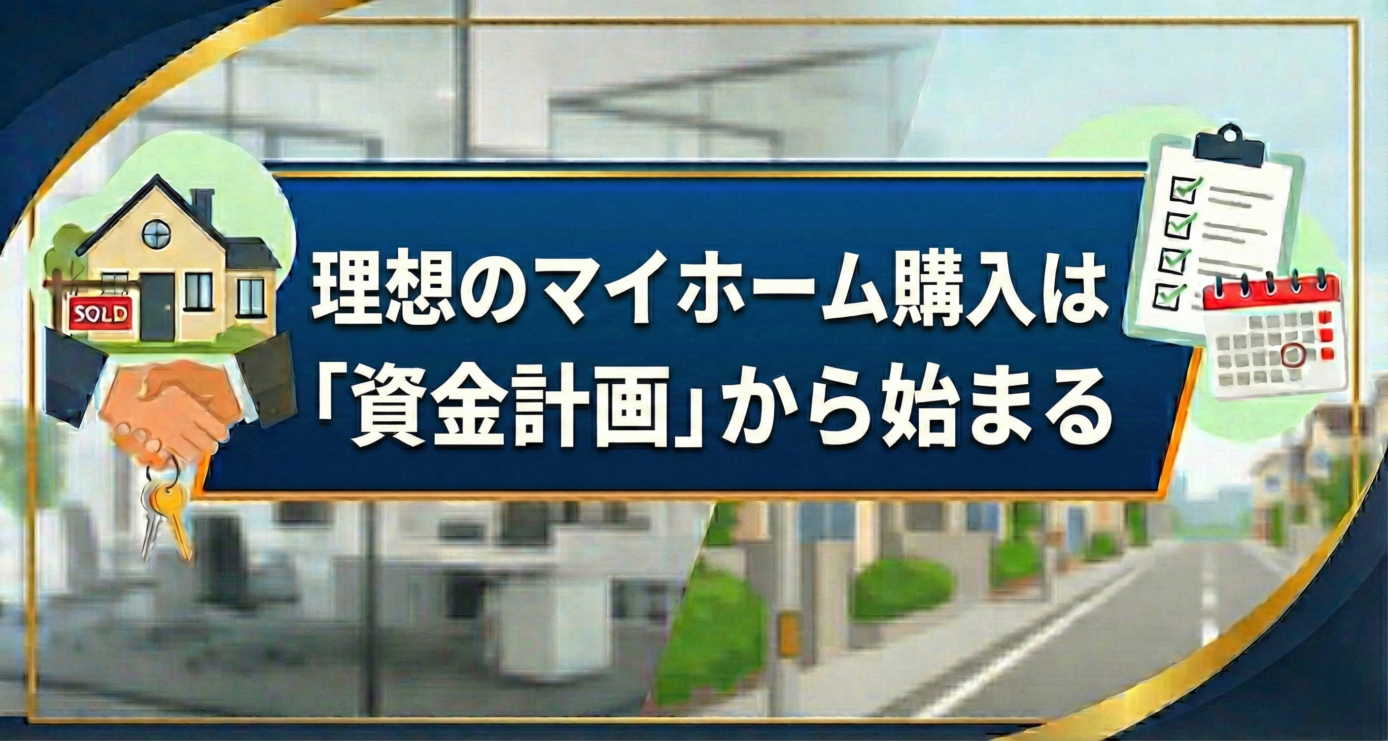 理想のマイホーム購入は 「資金計画」から始まるの画像