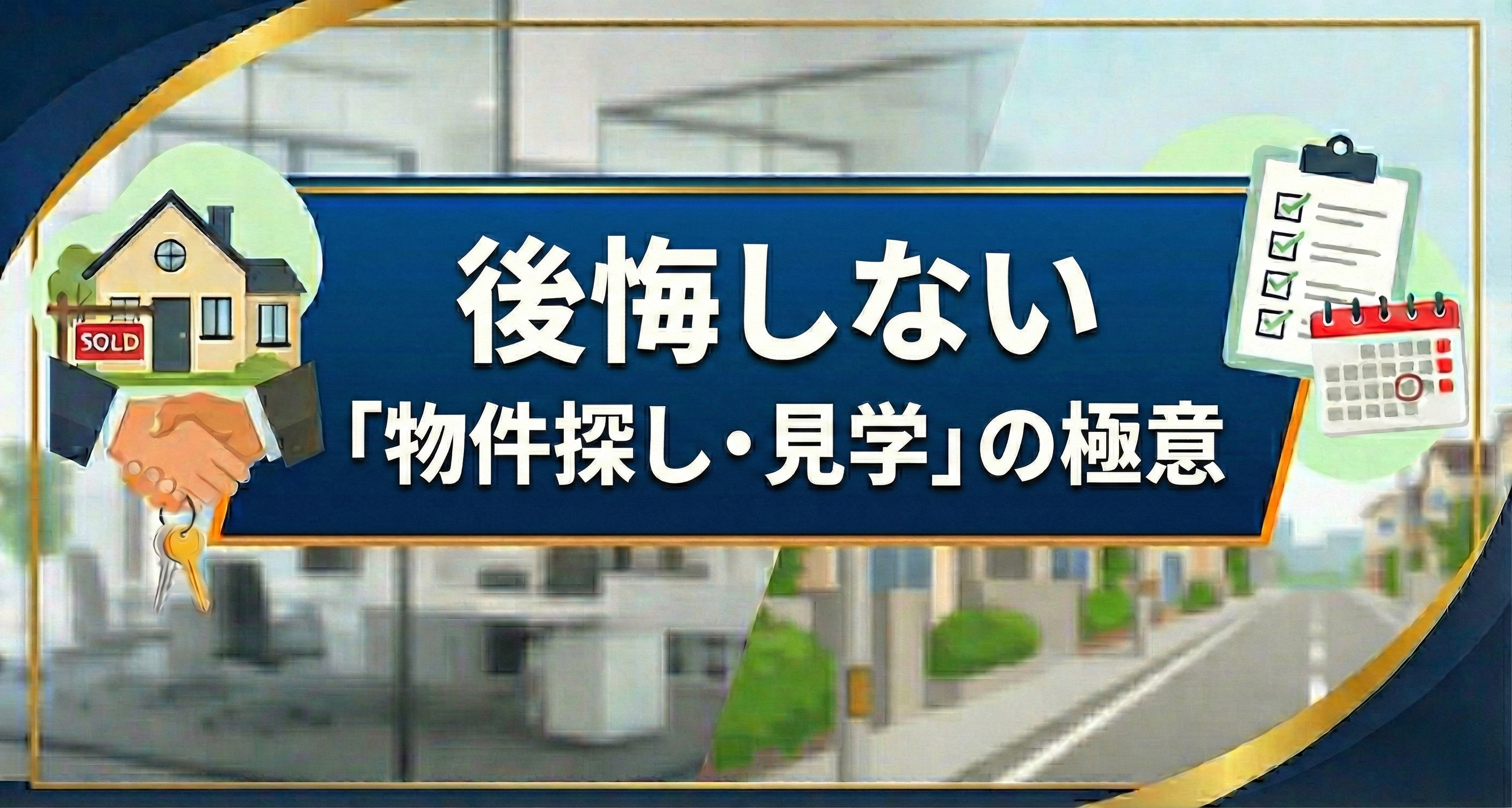 後悔しない 「物件探し・見学」の極意の画像