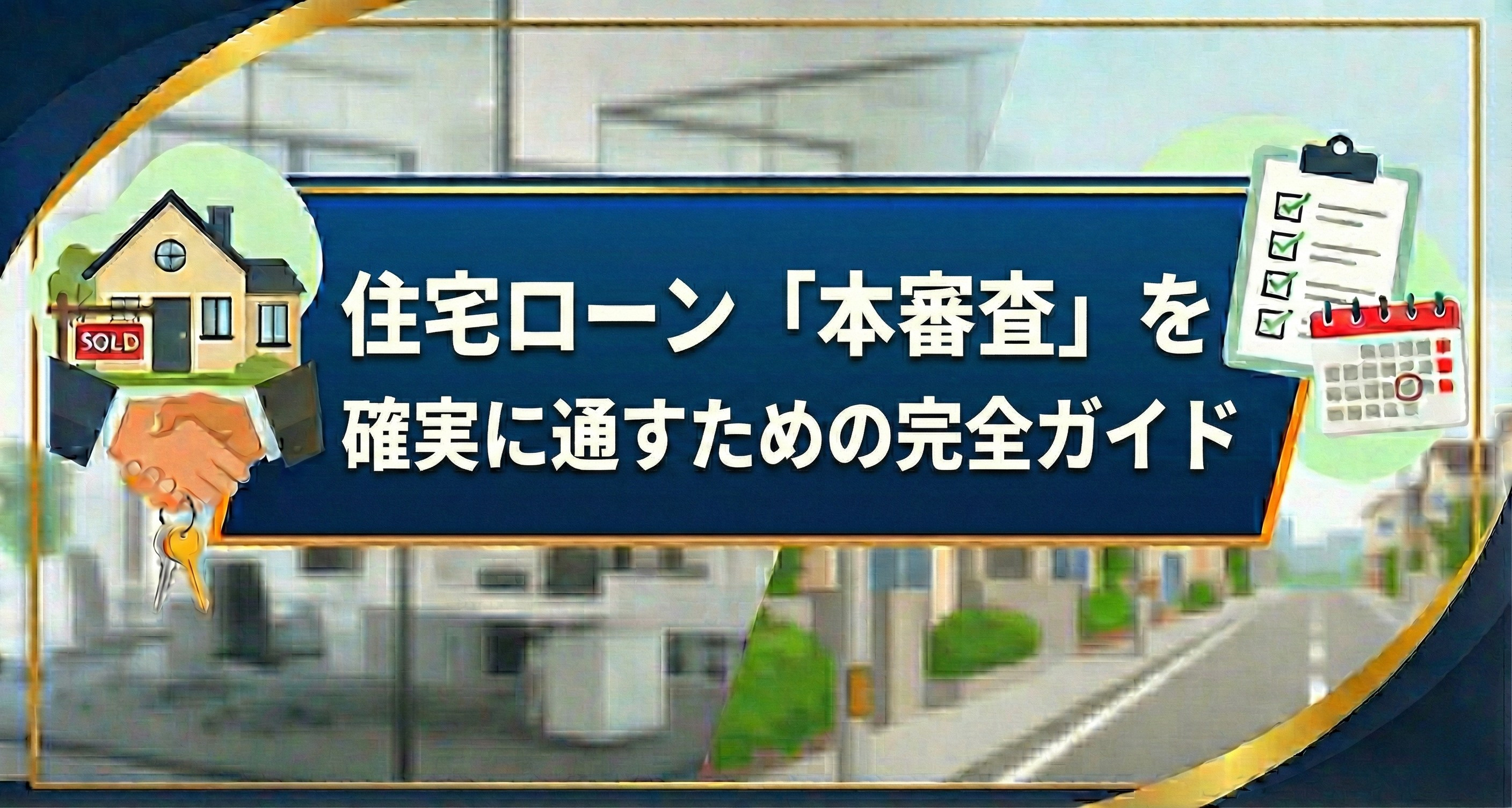 住宅ローン 「本審査」 を確実に通すための完全ガイドの画像