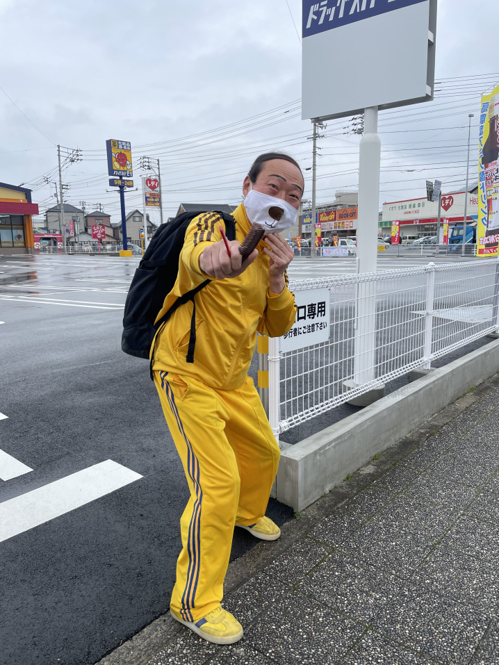 大洲　こんなところで　アディダスおじさんに遭遇！の画像