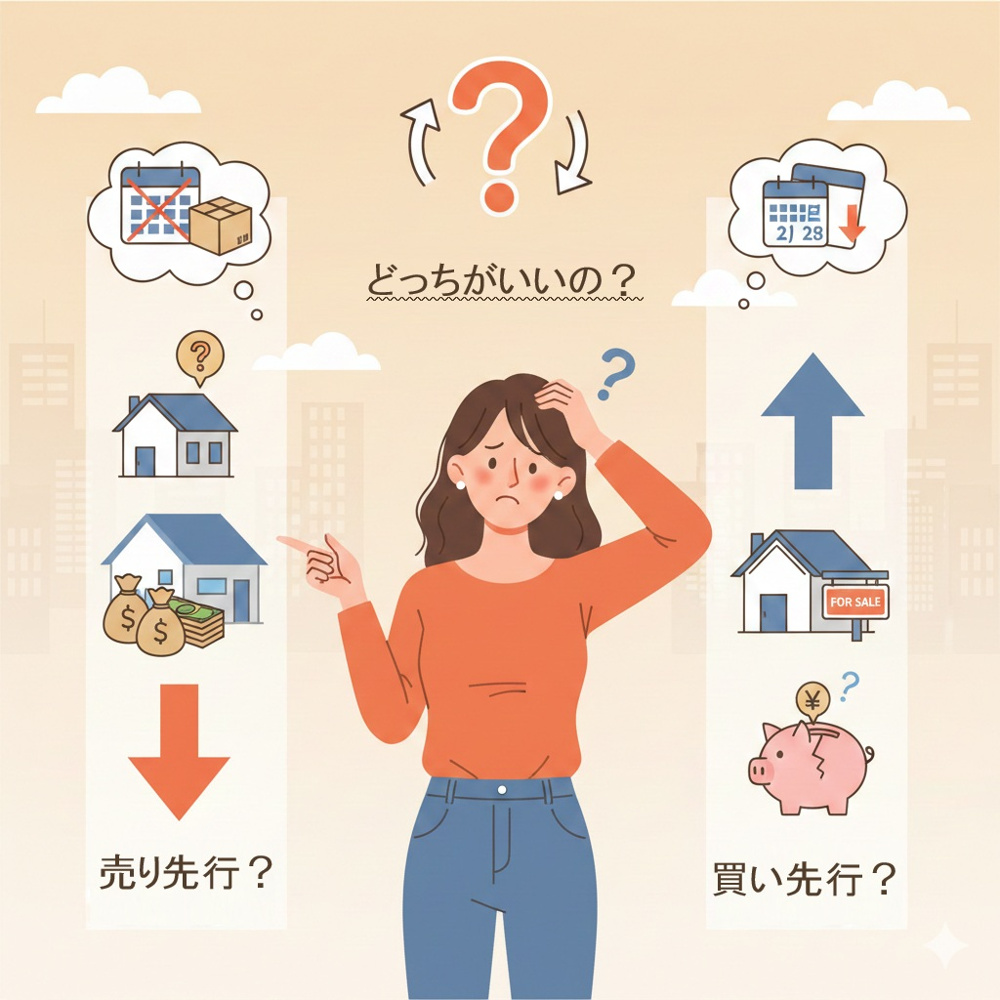 【保存版】引越しの完全ガイド「持ち家からの引越し編」｜「売り」と「買い」どっちが先？資金計画を破綻させないプロの不動産取引の画像