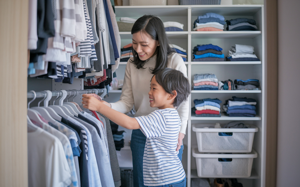 ファミリークローゼットのメリットやデメリットは？子供が大きくなったら後悔しない家作りのポイントも解説の画像