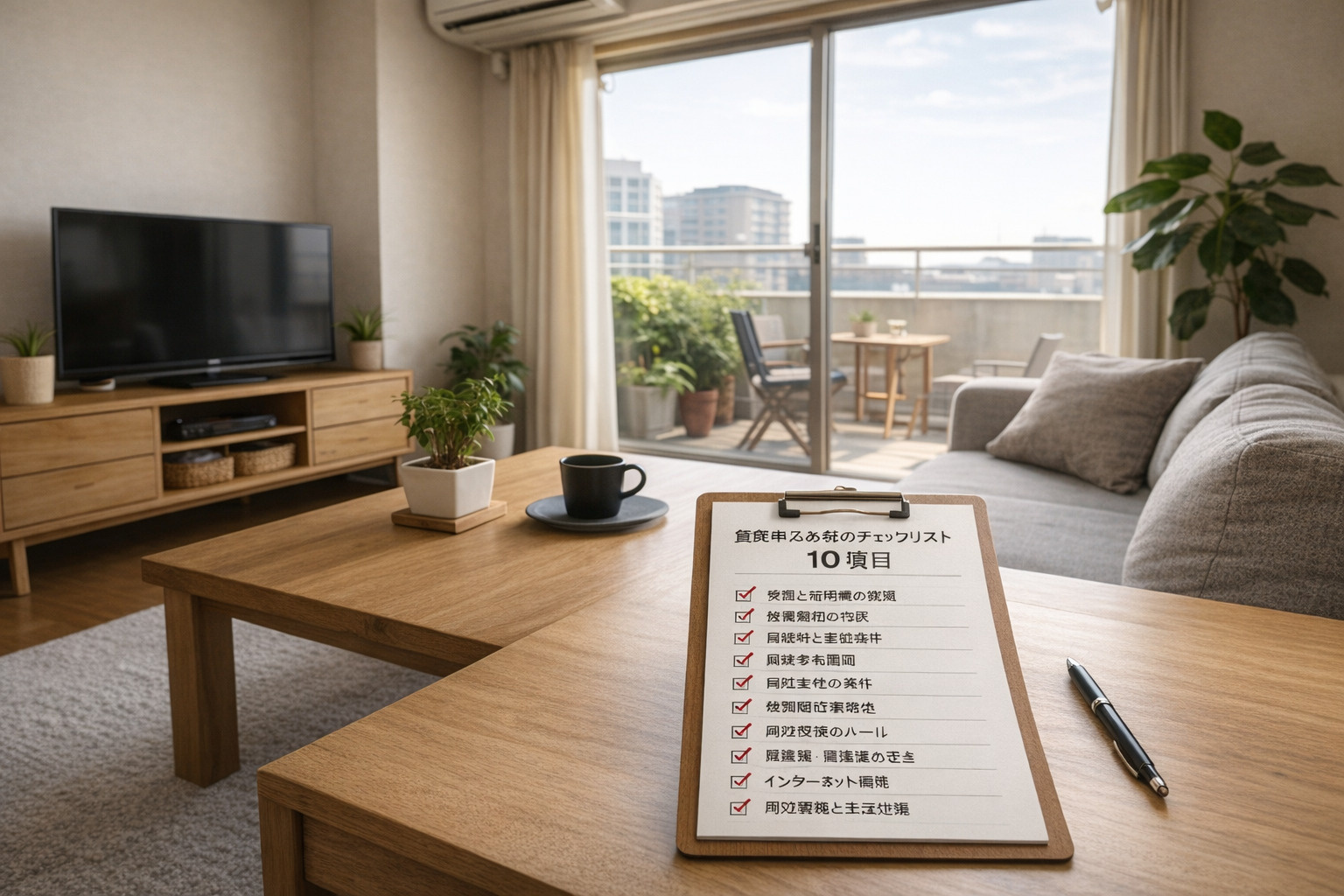 申込み前に絶対確認すべき10のチェック項目|後悔しない賃貸契約のためにの画像