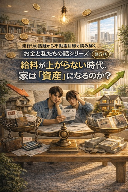 流行の話題から不動産目線で読み解く お金と私たちの話シリーズ 第5話の画像