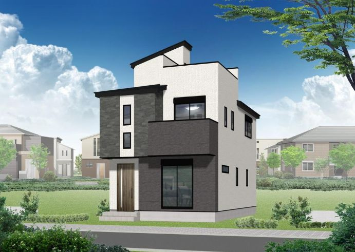 大和市上草柳の新築で仲介手数料無料は魅力！屋上バルコニーやペニンシュラタイプキッチンも注目の画像