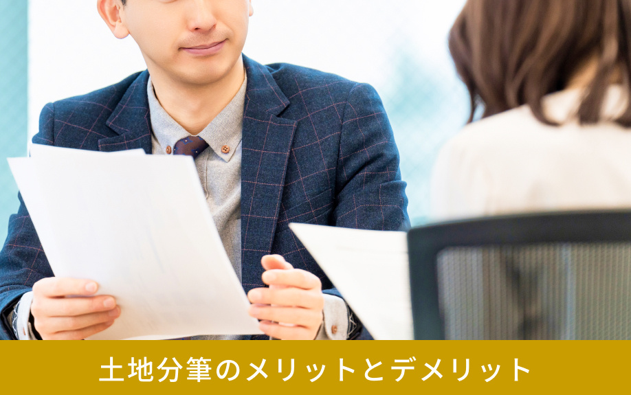 土地分筆のメリットとデメリット