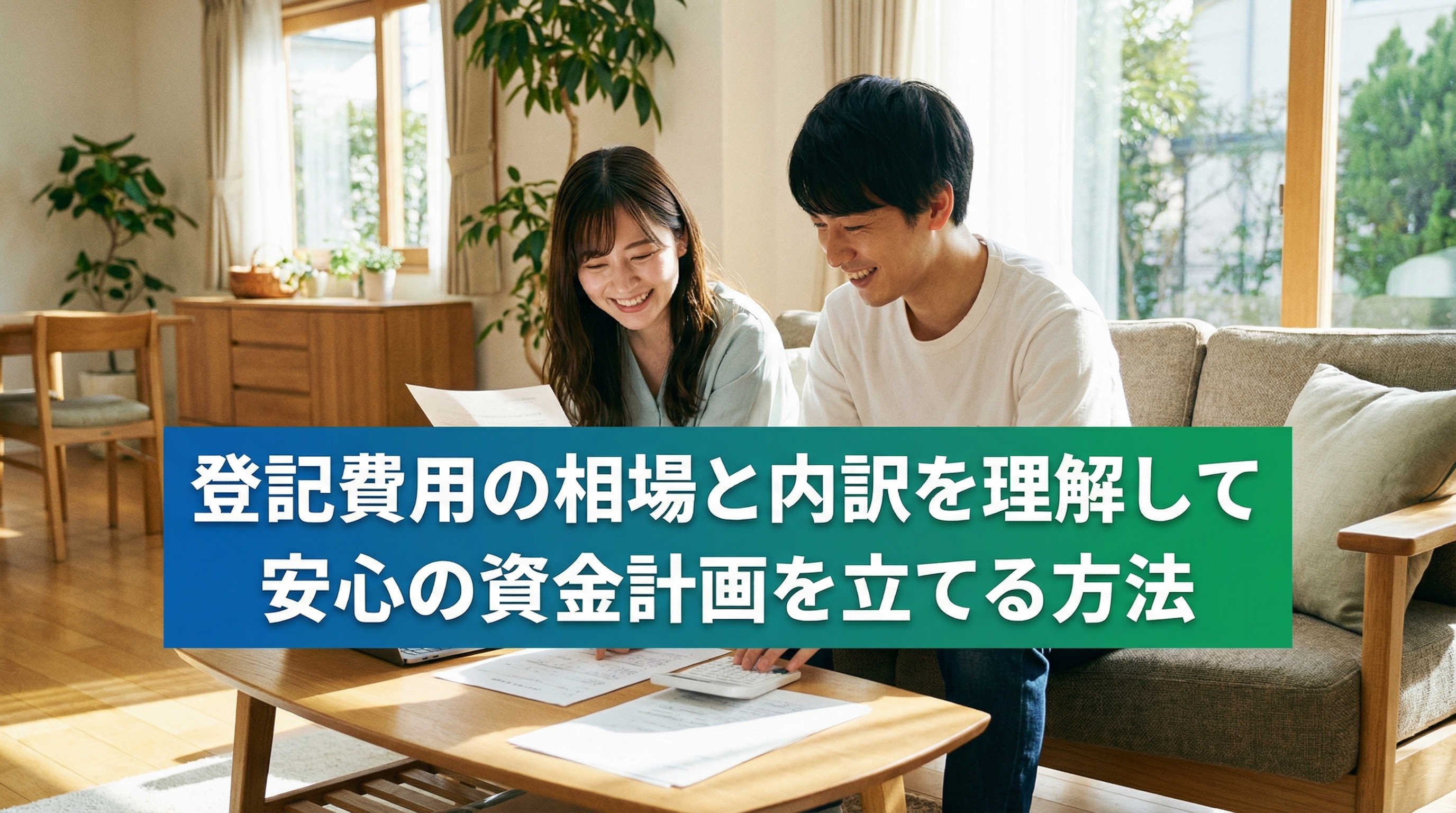 登記費用の相場と内訳を理解して安心の資金計画を立てる方法の画像