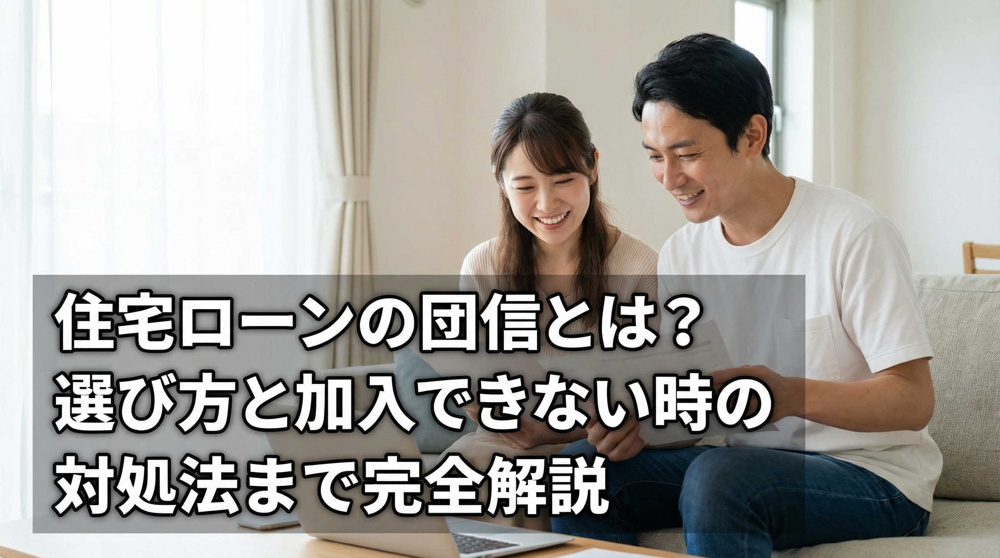 住宅ローンの団信とは?選び方と加入できない時の対処法まで完全解説の画像