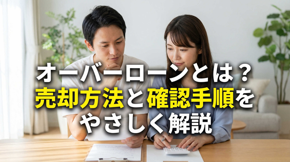 オーバーローンとは？売却方法と確認手順をやさしく解説の画像