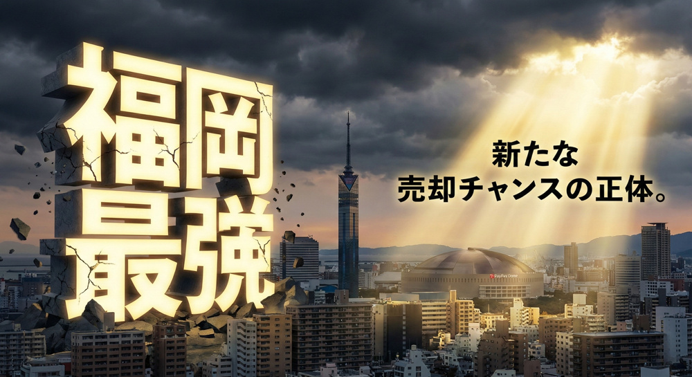 「福岡最強説」の終わりと、 新たな売却チャンスの正体。の画像