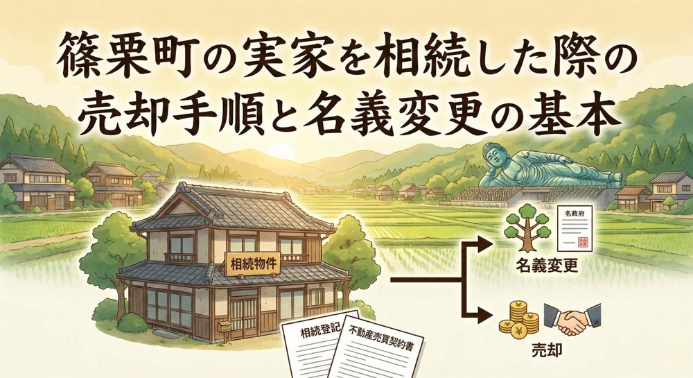 篠栗町の実家を相続した際の売却手順と名義変更の基本の画像