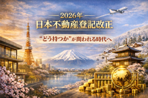 【2026年日本不動産登記改正】日本不動産をどう持つかが問われる時代への画像