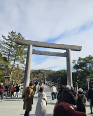 伊勢神宮参拝の画像