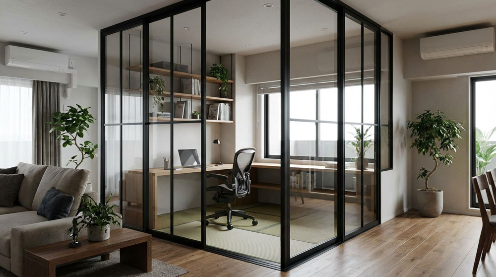 西宮2LDKで書斎を作る！1.5畳で集中できる在宅ワークリノベの画像