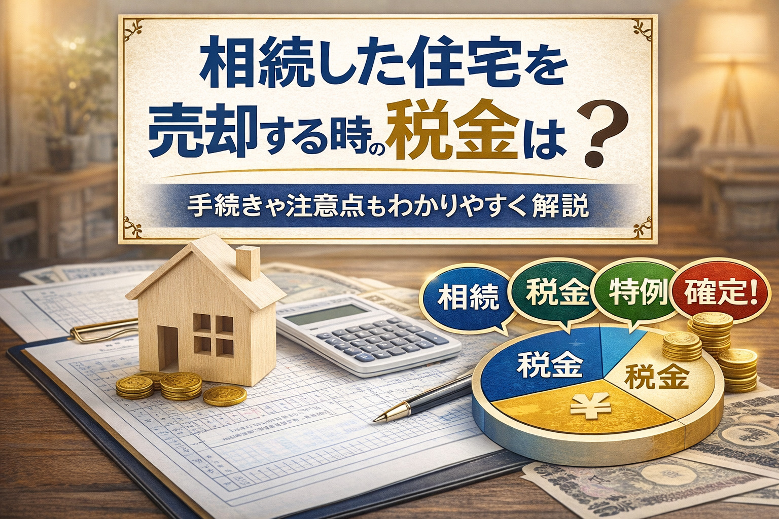 相続した住宅の登記や税金はどうする?処分や売却方法も簡単に紹介の画像
