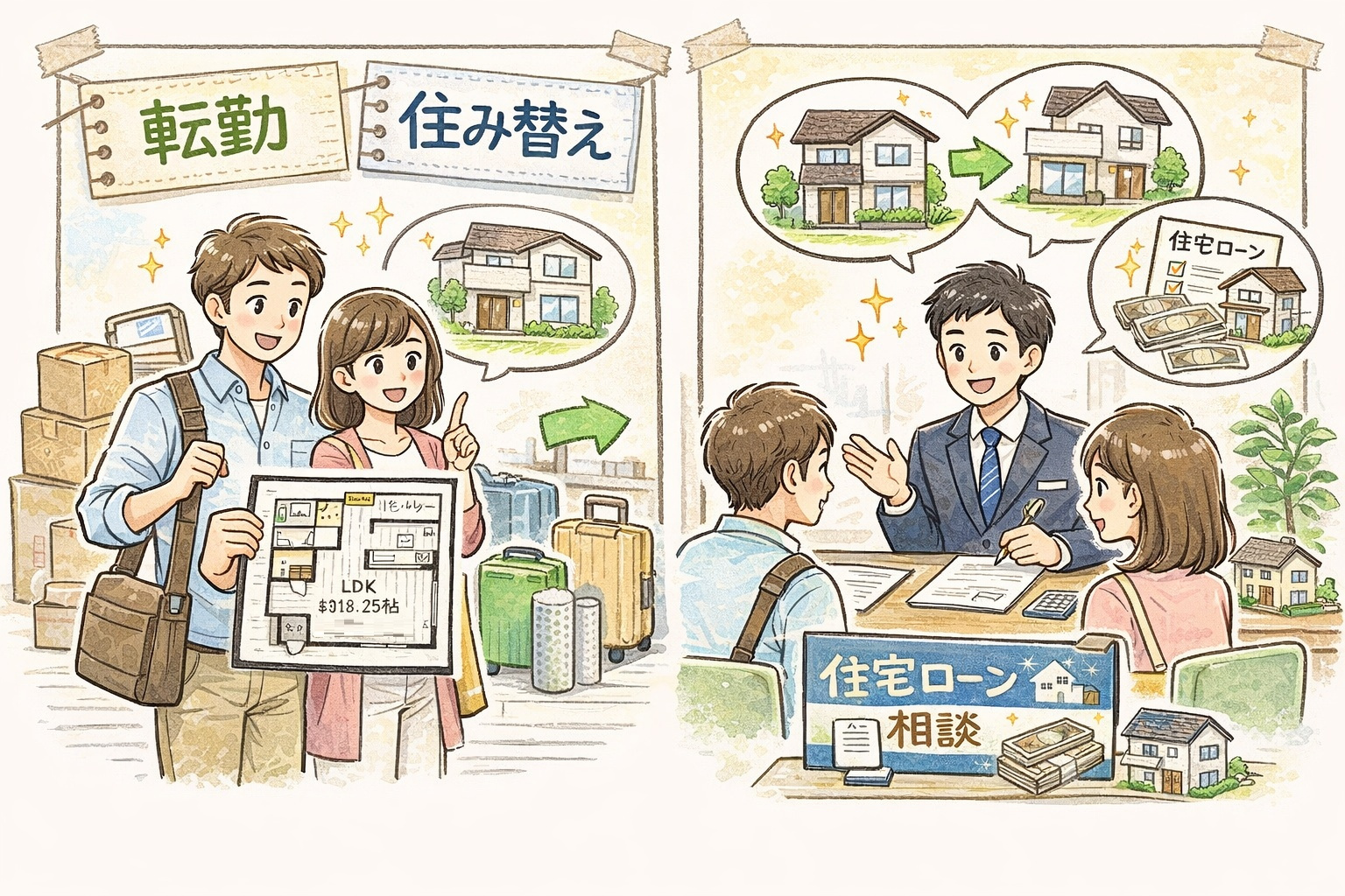 転勤による住宅売却はどう進めるべきか住み替えの流れも解説の画像
