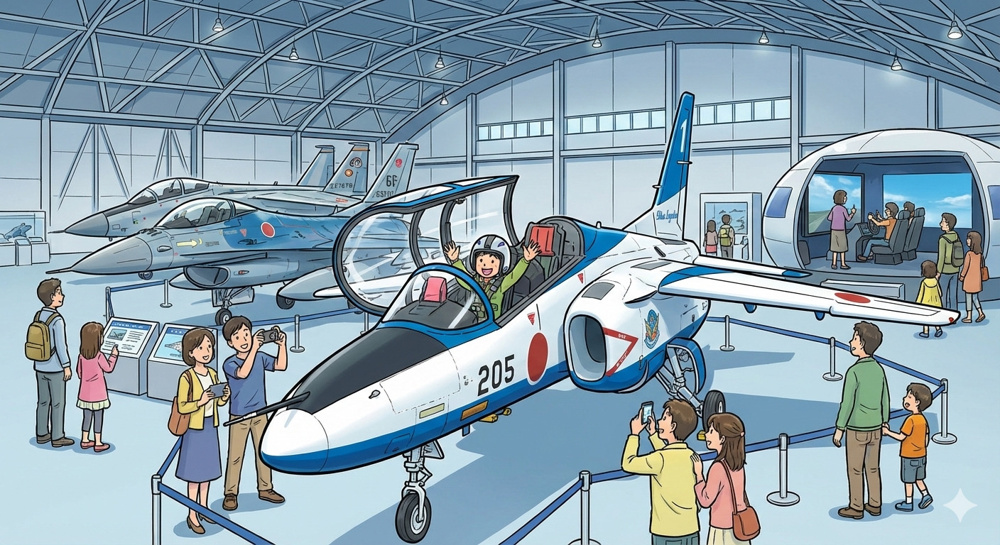 浜松市中央区の「エアーパーク（航空自衛隊浜松広報館）」の概要と施設の特徴をご紹介します！の画像