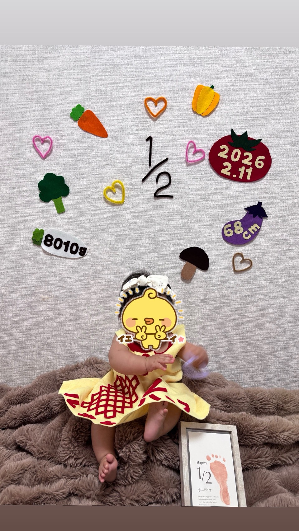 1/2birthdayの画像