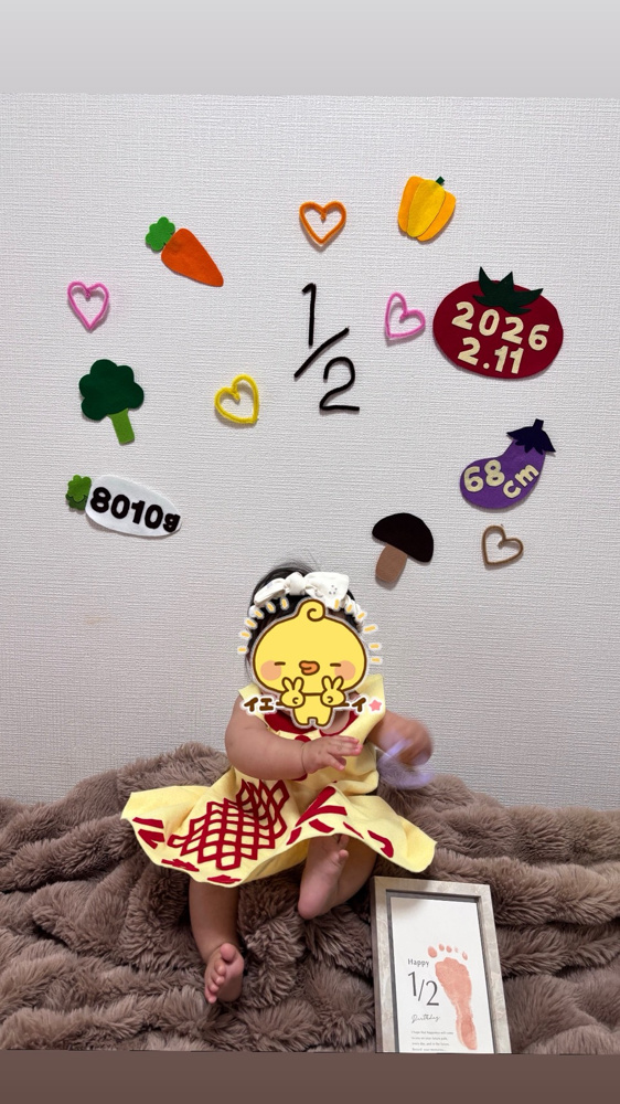 1/2birthdayの画像