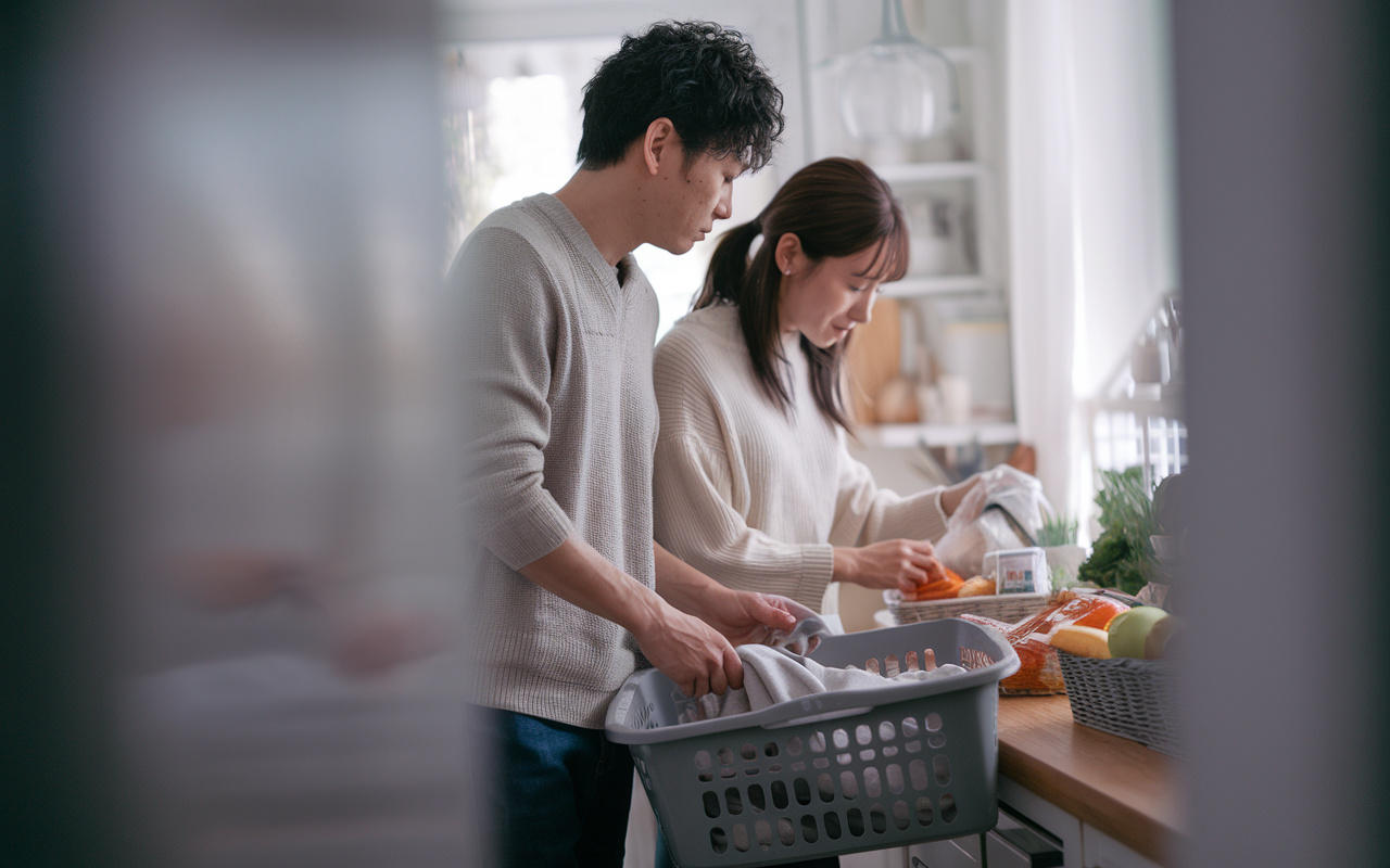 新築戸建てで共働き夫婦に便利な家事動線とは？暮らしやすさを考えた動線設計のヒントの画像