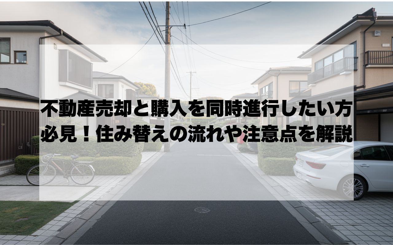 宝塚市で不動産売却と購入を同時進行したい方必見！住み替えの流れや注意点を解説の画像