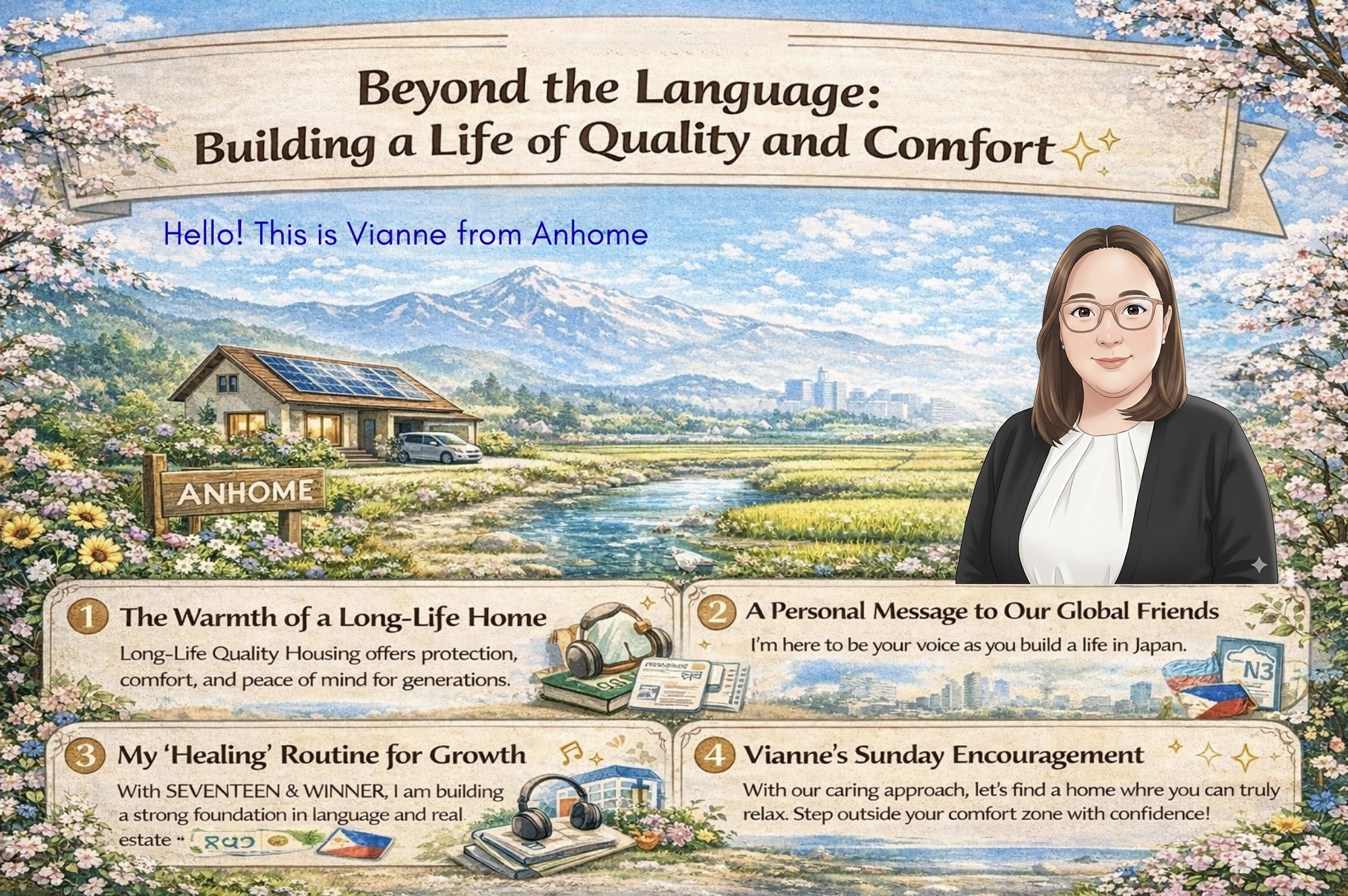 (March 8, 2026）Beyond the Language: Building a Life of Quality and Comfort ✨の画像