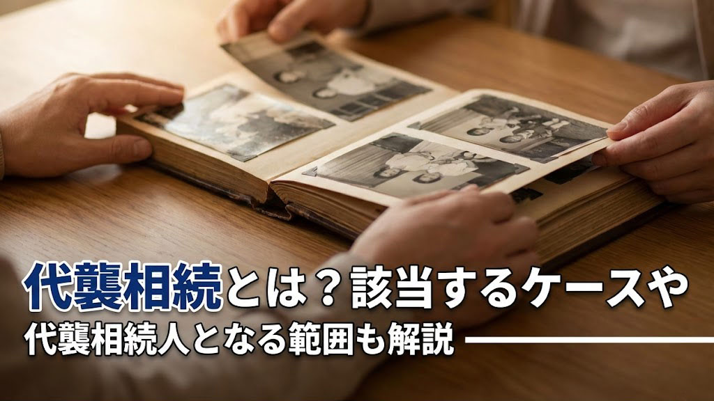代襲相続とは？該当するケースや代襲相続人となる範囲も解説の画像