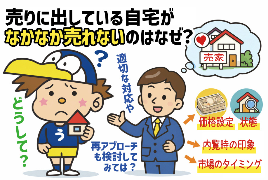 売却物件が売れない理由は何？見直すべきポイントを解説の画像