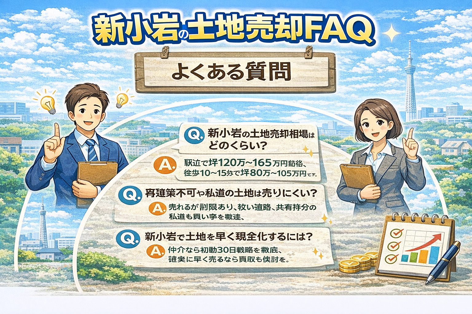 新小岩 土地売却 よくある質問