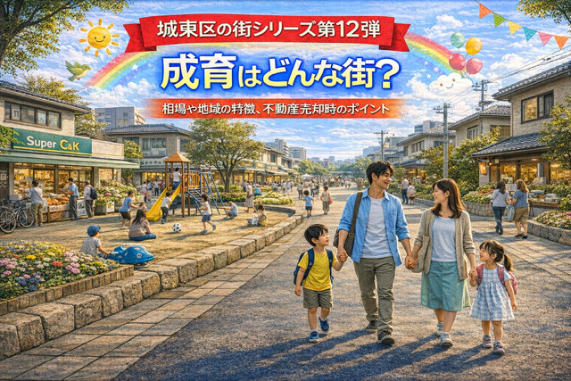 大阪市城東区成育の不動産売却ポイントは？相場や地域の特徴環境も紹介の画像
