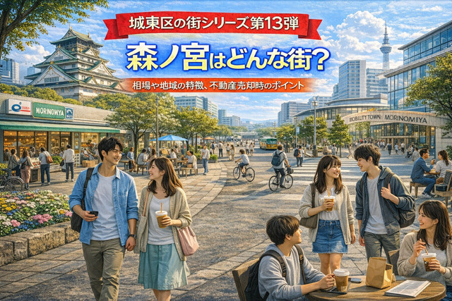大阪市城東区森ノ宮はどんな街？不動産売却のポイントや相場環境も紹介の画像