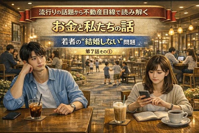 流行りの話題から不動産目線で読み解く  お金と私たちの話シリーズ  第7話 その①の画像