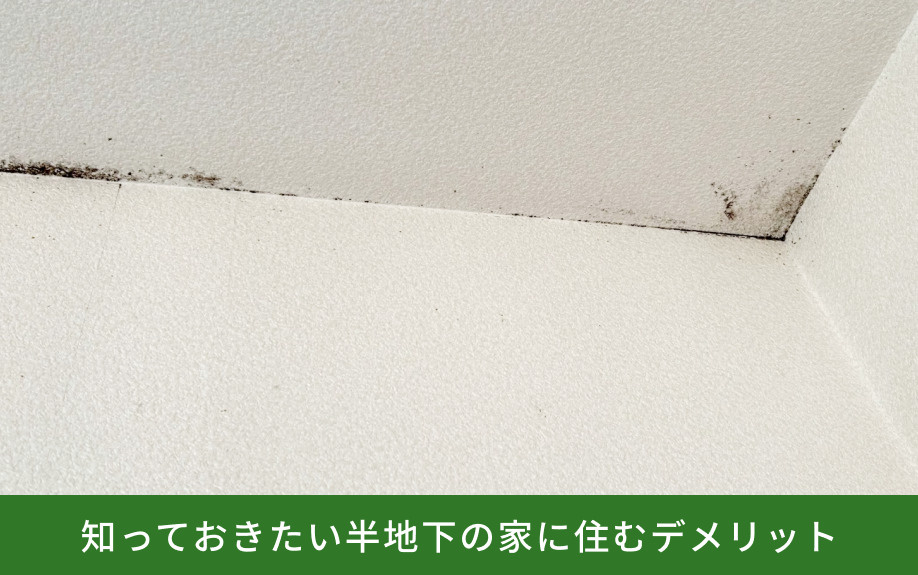 知っておきたい半地下の家に住むデメリット