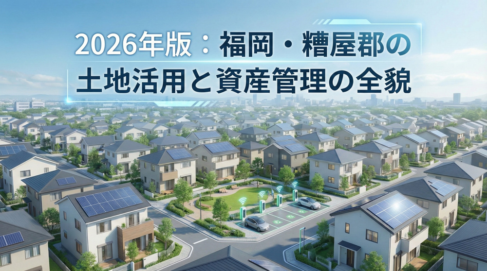 2026年福岡・糟屋郡の不動産管理と土地活用：空き家・資産運用をプロが解説の画像