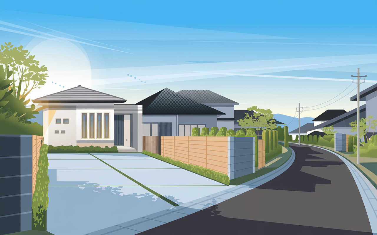 明石市で旗竿地の家づくりを検討中の方必見！ポイントを押さえて快適な新築を目指そうの画像