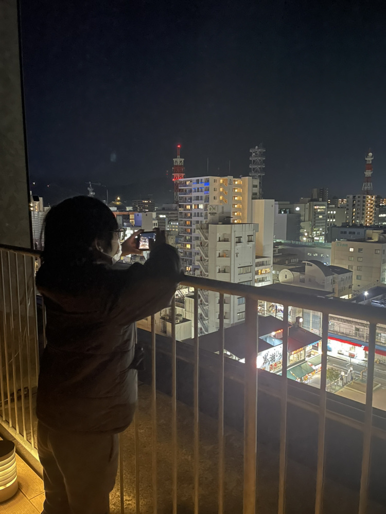 念願の星空観望会の画像