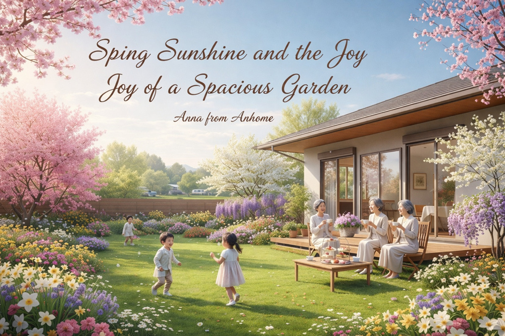 (March 21, 2026) Spring Sunshine and the Joy of a Spacious Garden の画像