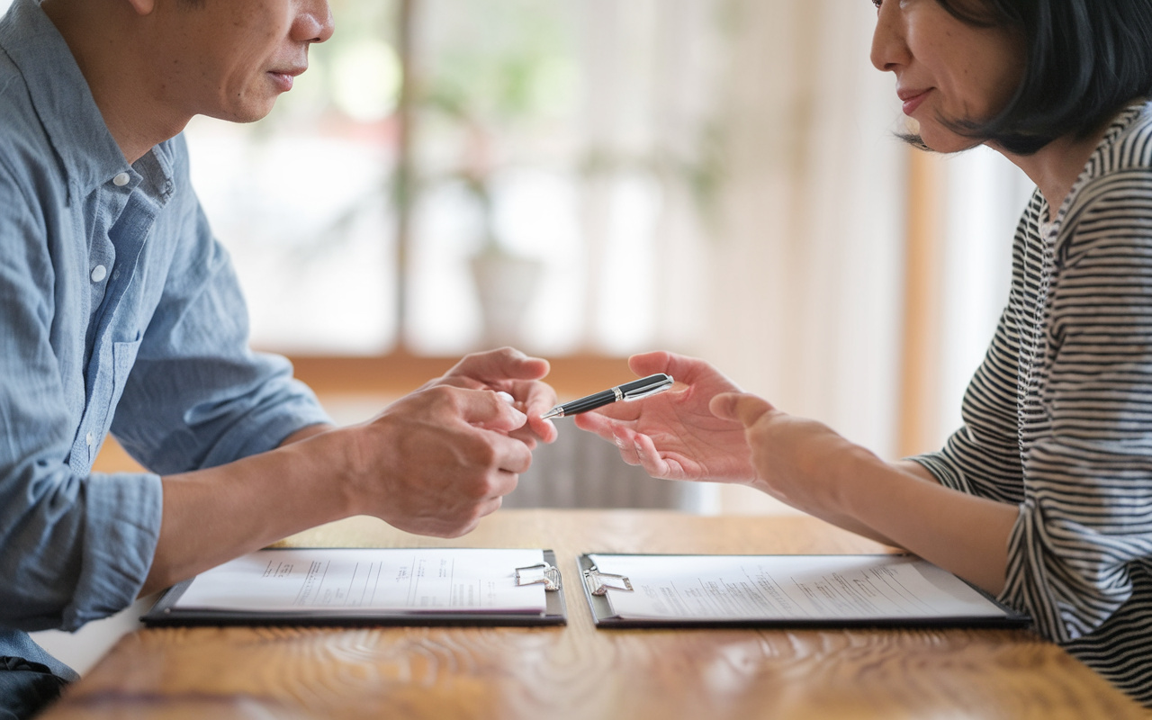 離婚で不動産売却や財産分与でもめない方法は？話し合いの進め方も解説の画像