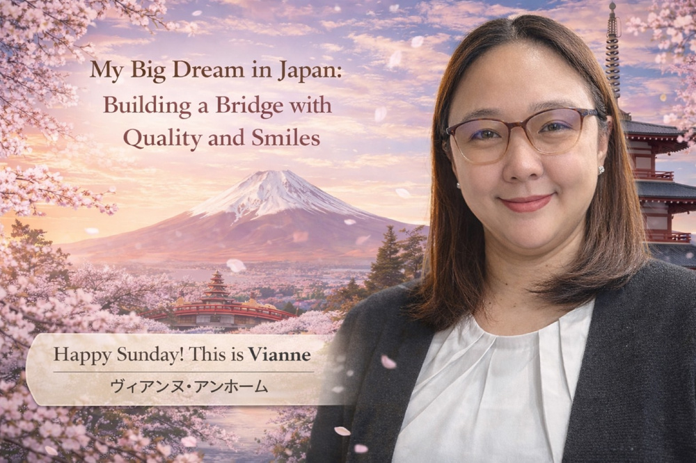 (March 29, 2026) My Big Dream in Japan: Building a Bridge with Quality and Smiles の画像
