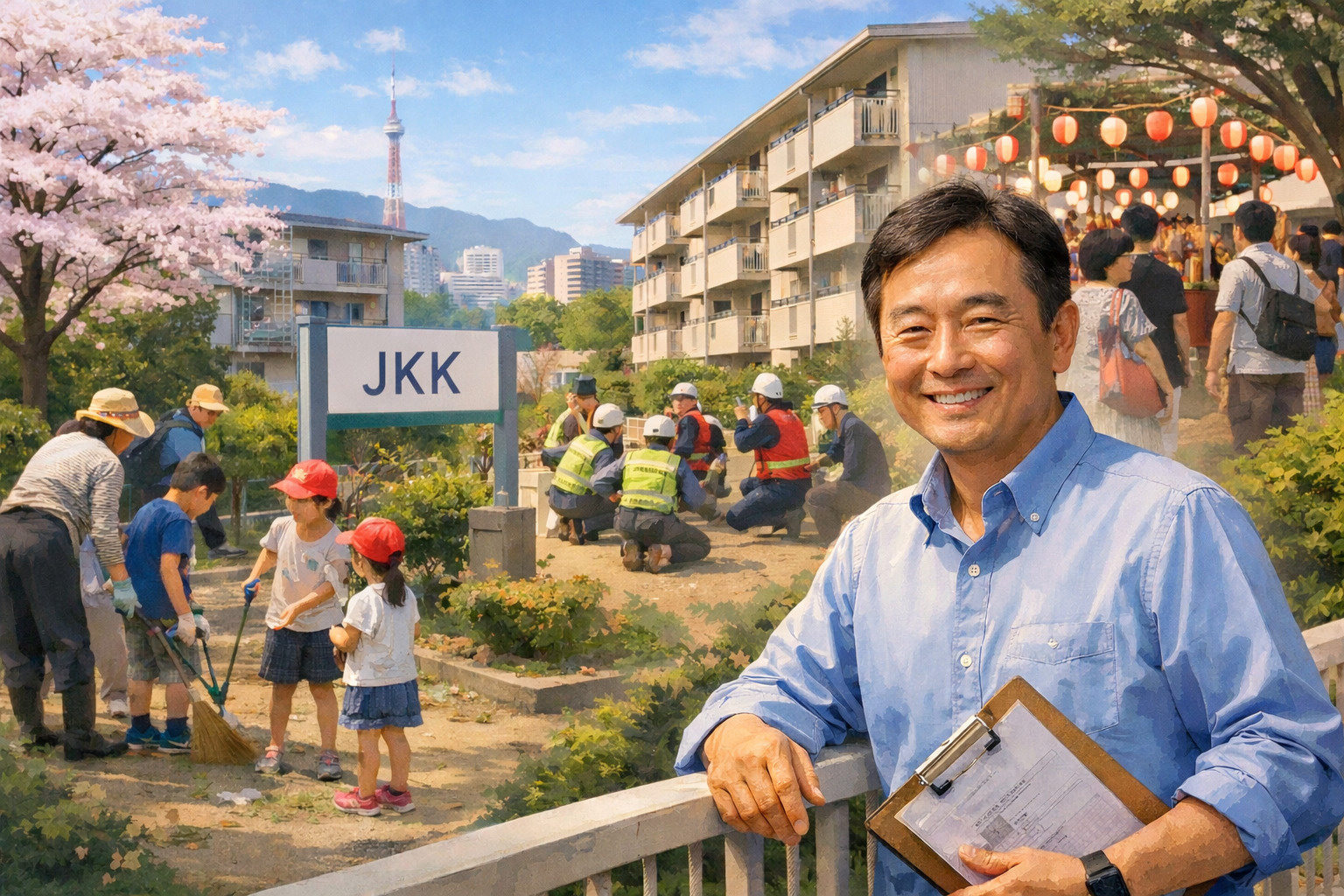 留学生と賃貸住宅 ― JKK横浜で築いた20年の地域の暮らし ―の画像