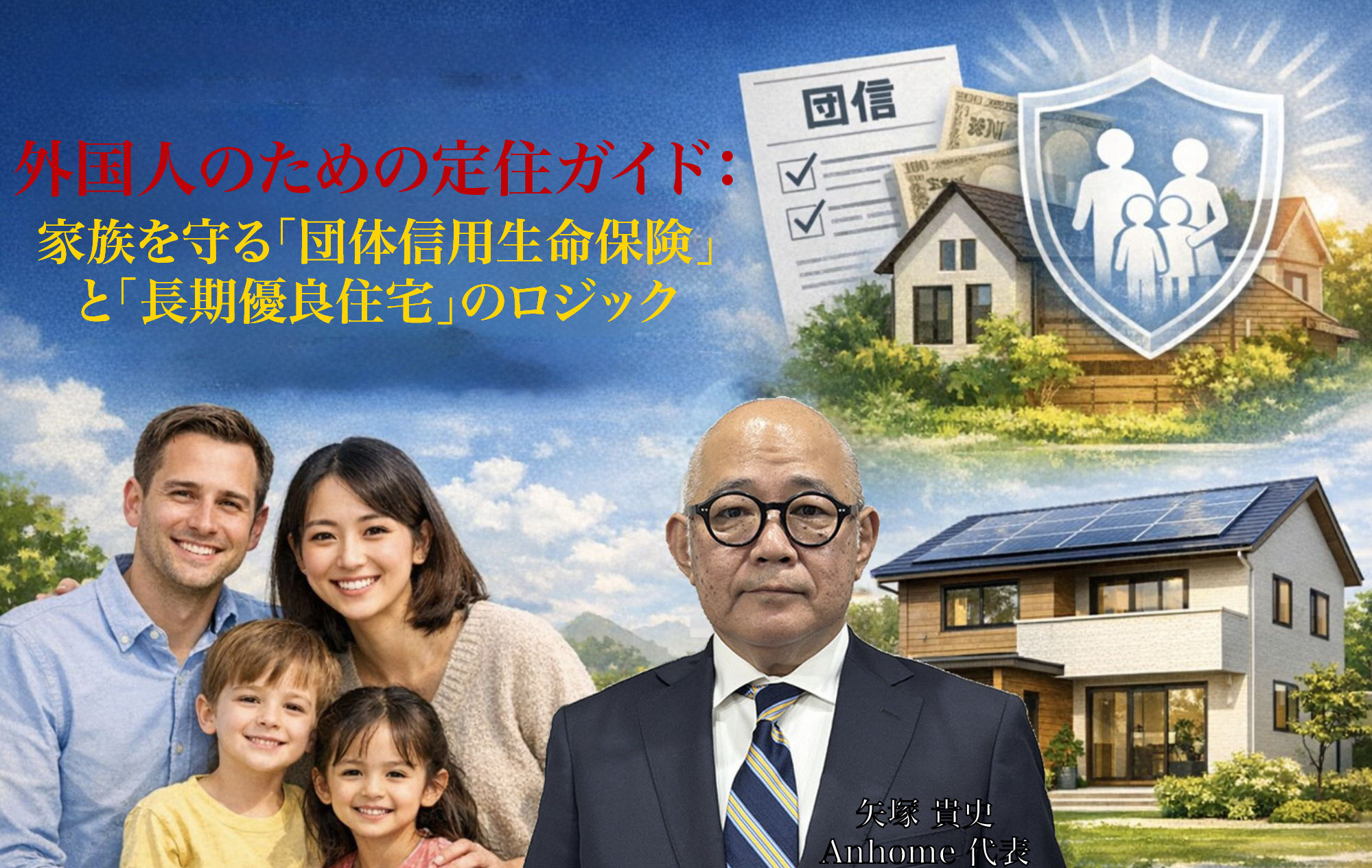 （2026年4月16日） 外国人のための定住ガイド：家族を守る「団体信用生命保険」と「長期優良住宅」のロジックの画像