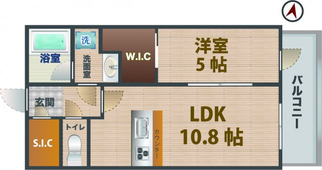 【ラ・ミアカーサ東中野】の画像